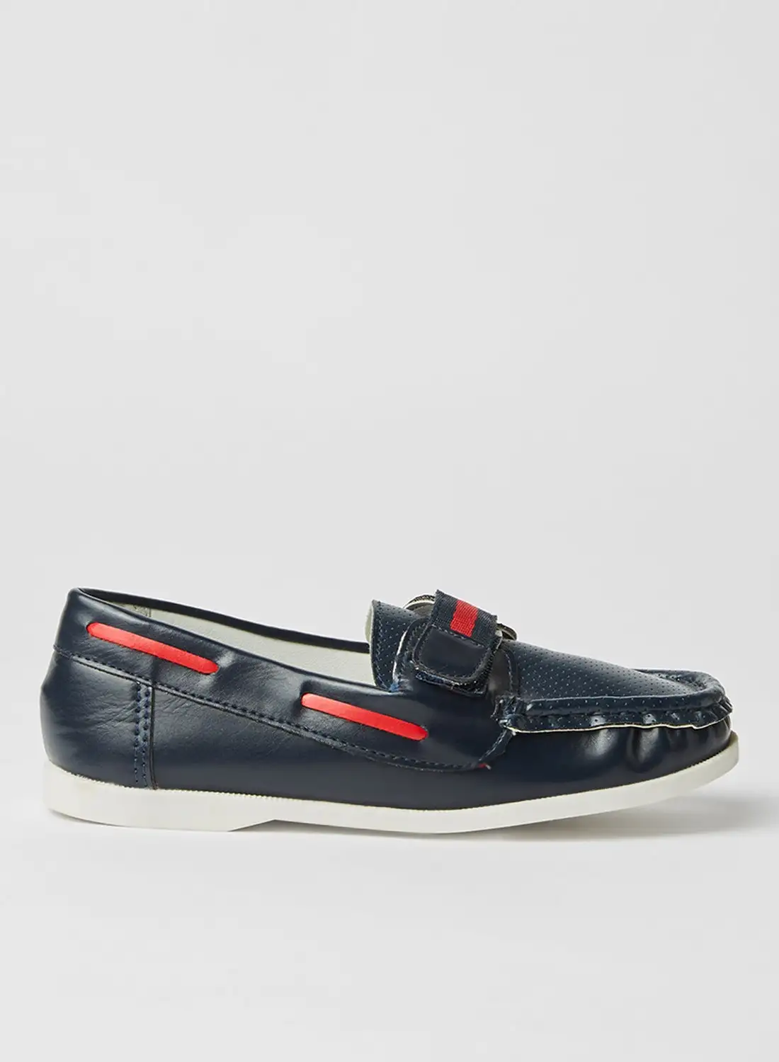 ZAHA Stylish Synthetic Slip-On Casual Shoes Navy Blue