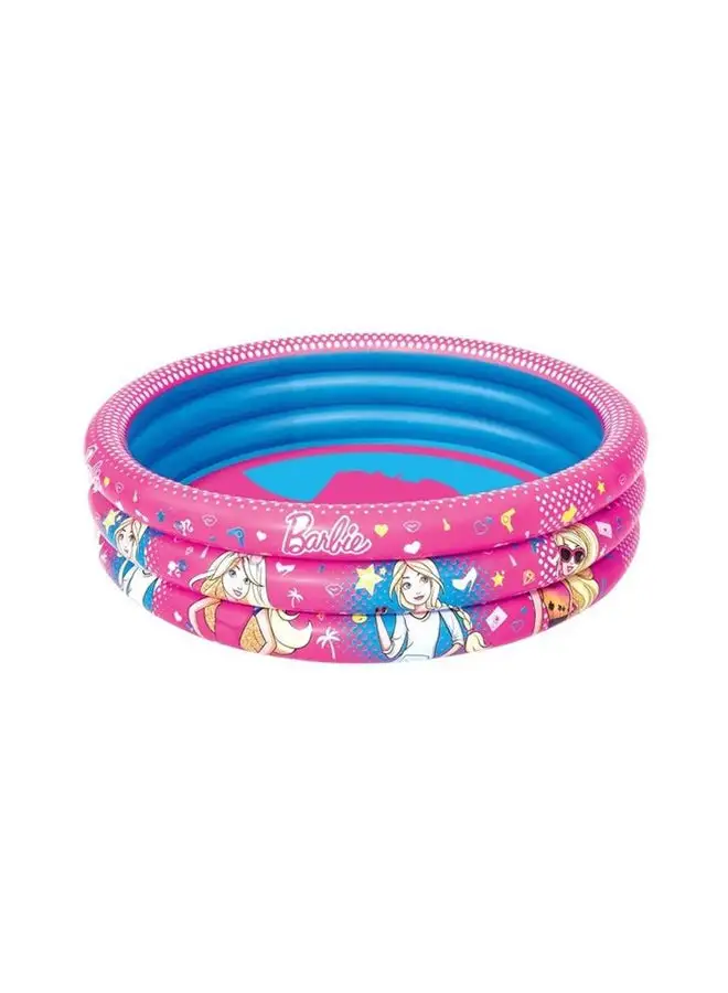 Bestway Barbie Pool 3-Ring With Repair Patch