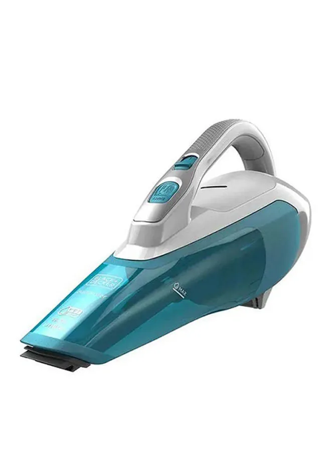 BLACK+DECKER 10.8V 1.5Ah Li-Ion Wet & Dry Cordless Dustbuster Hand Vacuum 240 ml 16.2 W WDA315J-B5 White/Blue