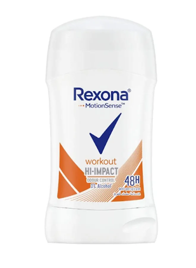 Rexona Antiperspirant Stick Workout 40grams