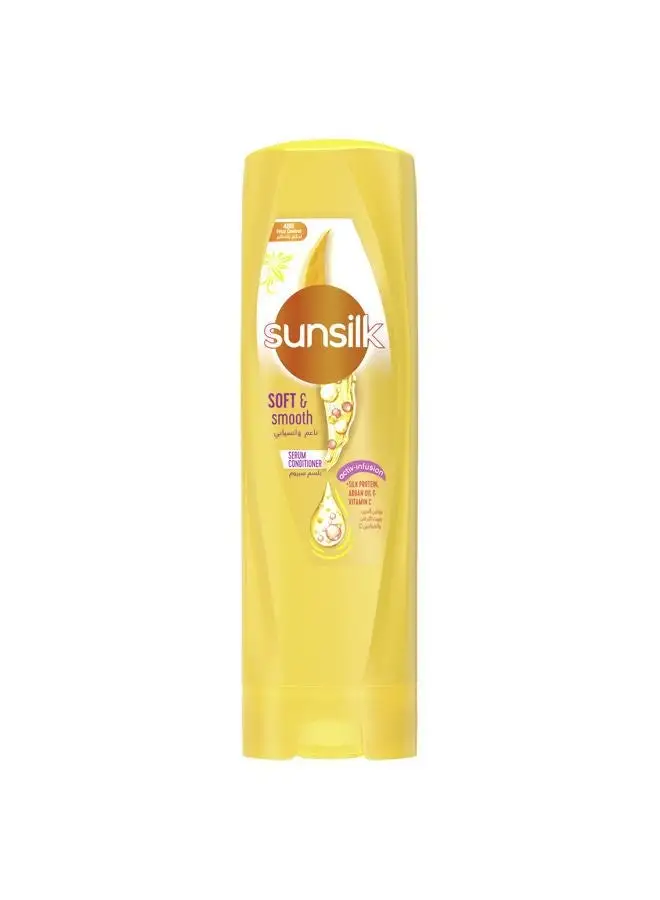 Sunsilk Argan Oil And Vitamin C Conditioner For Soft And Smooth Hair With Silk Protein 350ml