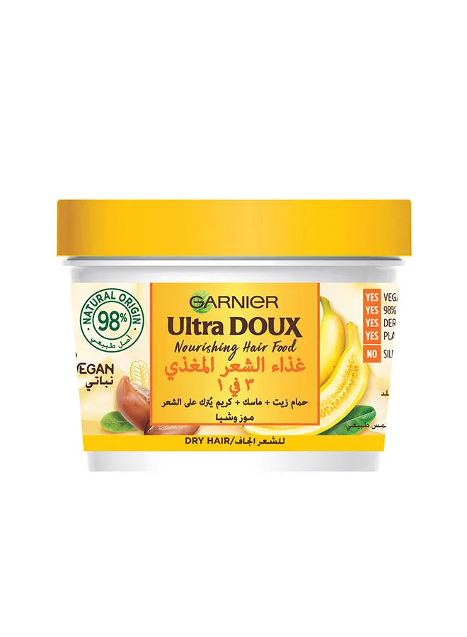 Garnier Ultra Doux Nourishing Hair Food White 390ml