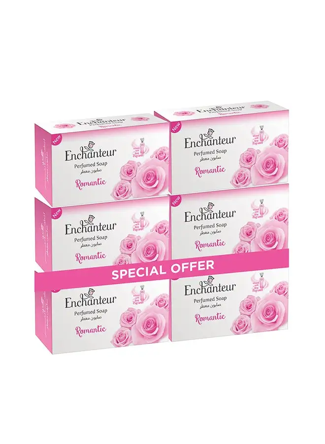 Enchanteur Romantic Soap 125g Pack of 6