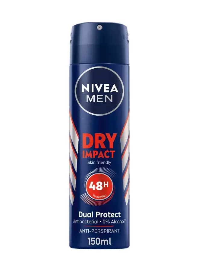 Nivea MEN Dry Impact, Antiperspirant Multicolour 150ml