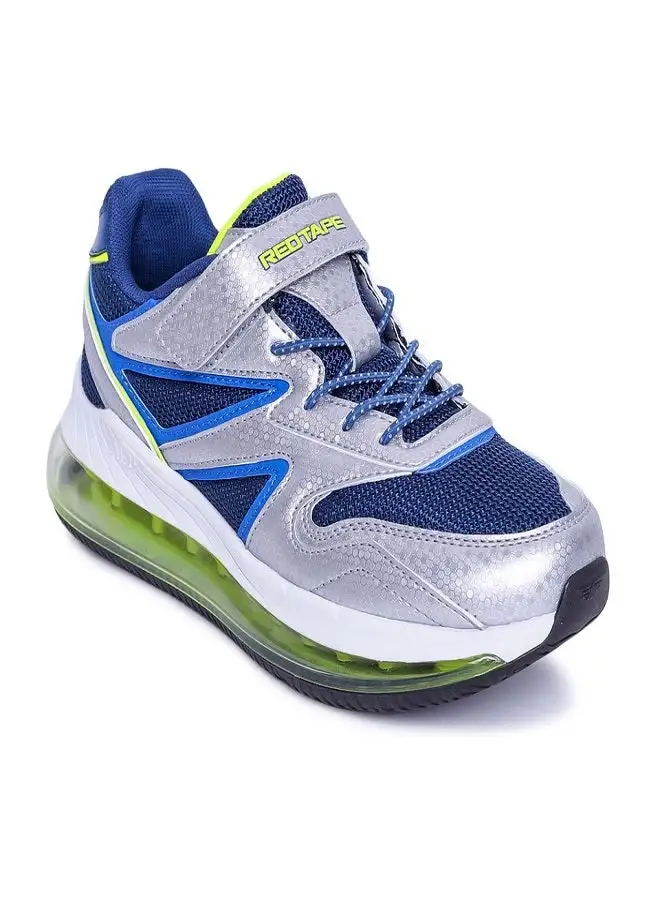 Red Tape Athleisure Training Shoes Silver/Blue