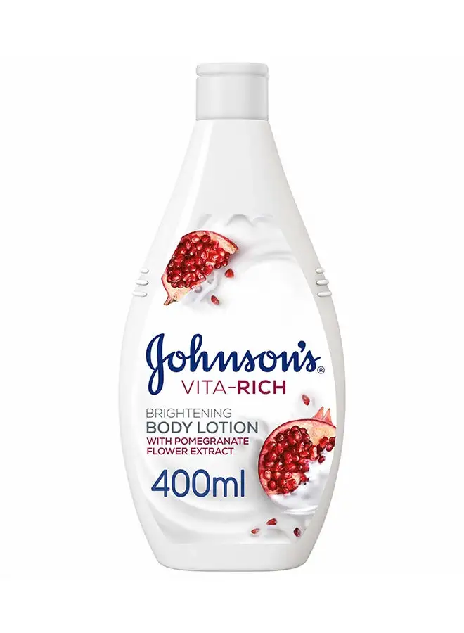 Johnson's Body Lotion Vita Rich Brightening With Pomegranate Flower Extract 400ml