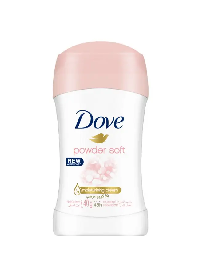 Dove Antiperspirant Deodorant Stick Powder Soft 40grams