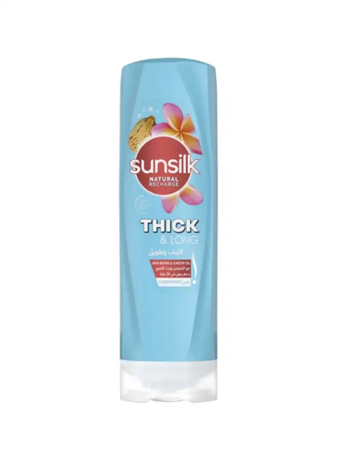 Sunsilk Sunsilk Conditioner Biotin & Castor oil for thick and long hair 3 350ml