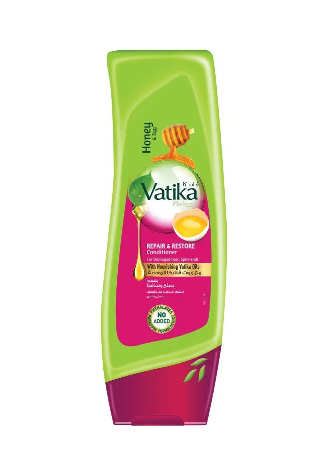 Dabur Repair And Restore Conditioner Enriched With Egg And Honey For Damaged Hair And Splitends 400ml