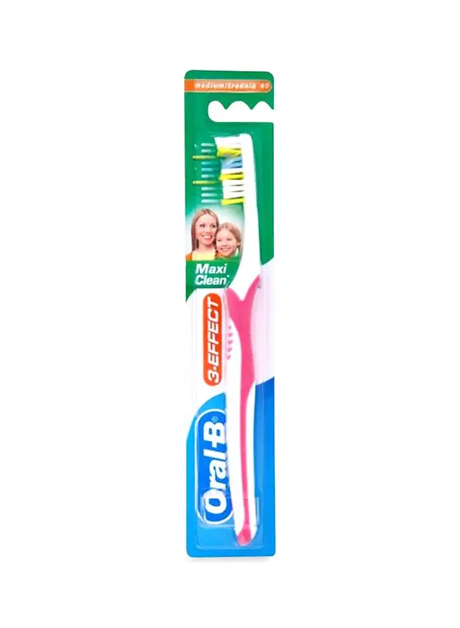 Oral B 3-Effect Maxi Clean Toothbrush - 40 Medium Assorted