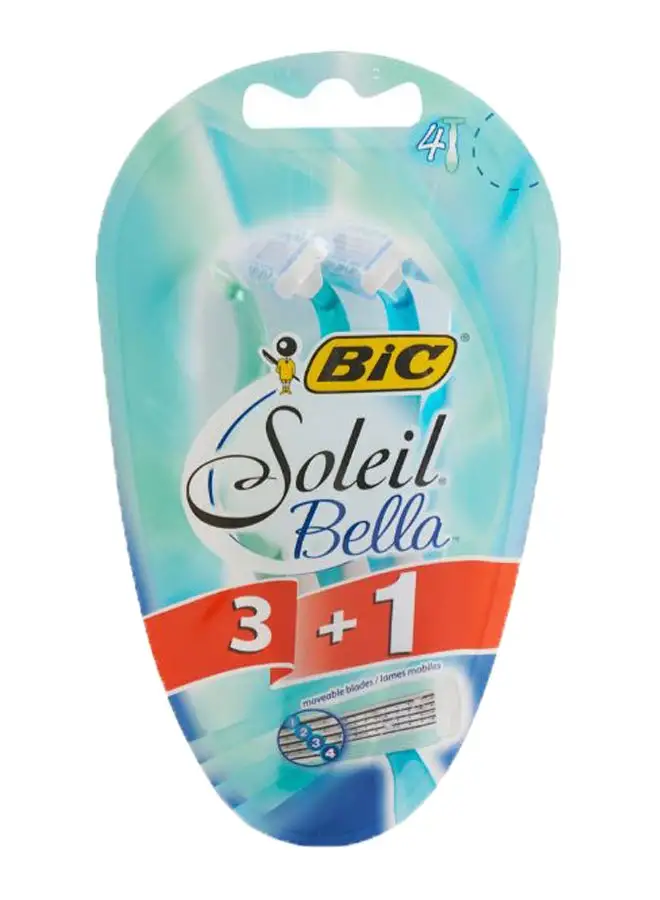 Bic 4-Piece Soleil Bella Razor Set