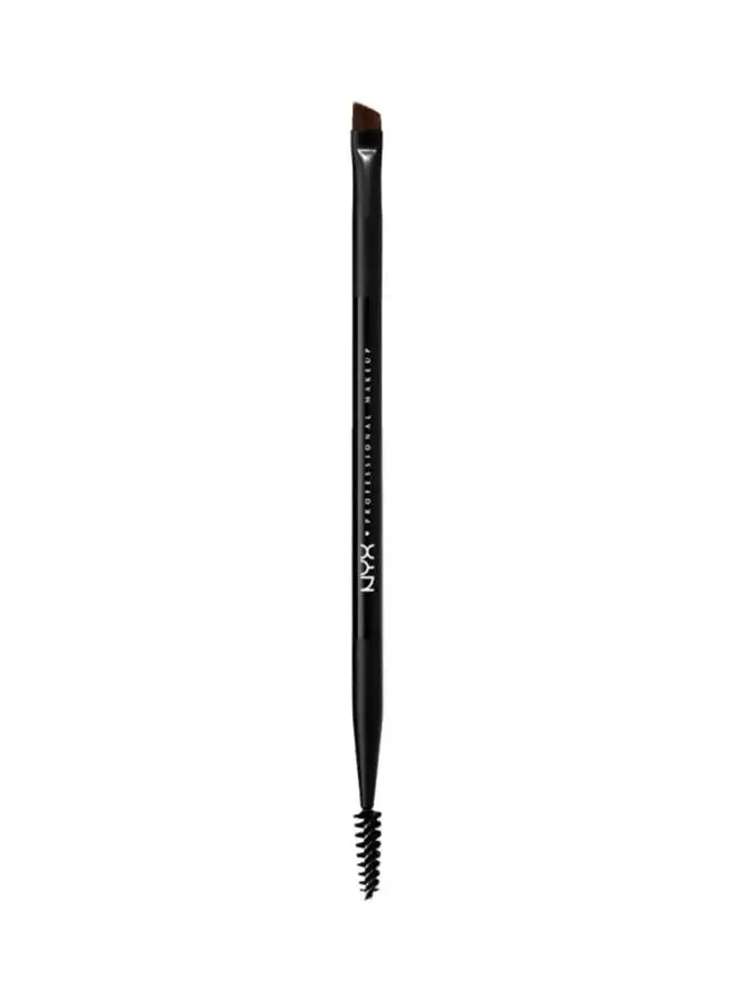 NYX PROFESSIONAL MAKEUP Pro Dual Brow Brush Black