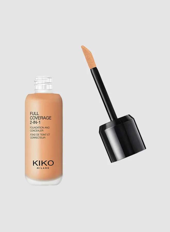 KIKO MILANO Full Coverage 2 في 1 أساس وخافي عيوب محايد 40