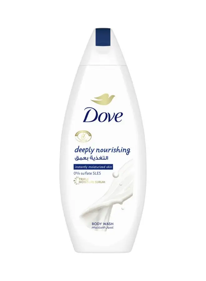 Dove Original Deeply Nourishing Body Wash For Instant Moisturising 250.0ml