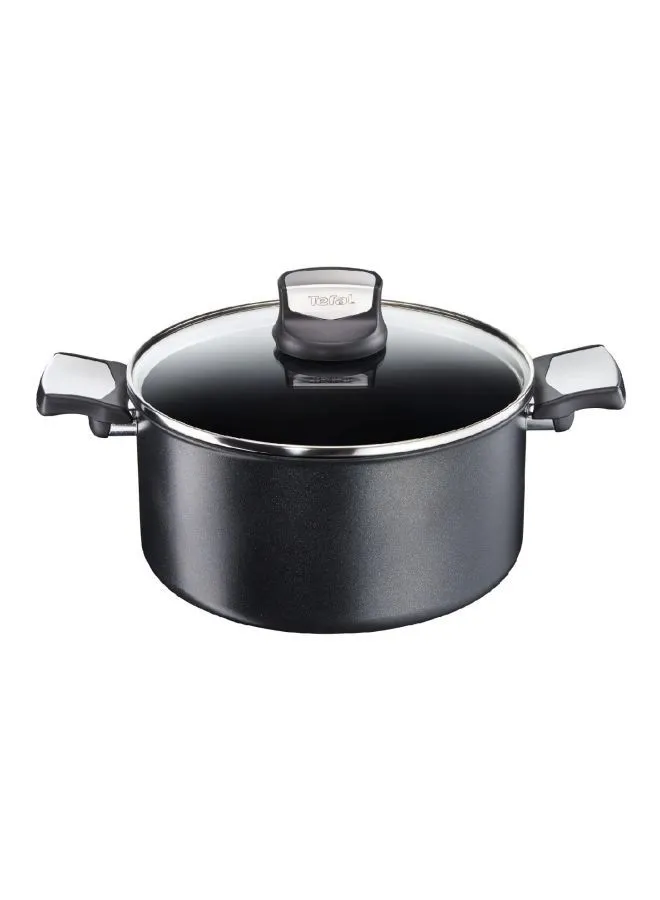 Tefal Expertise Casserole With Lid Black 24cm