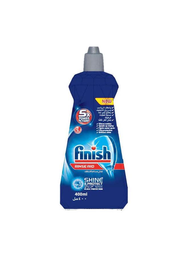 Finish Rinse Aid Liquid Original Dishwasher 400ml