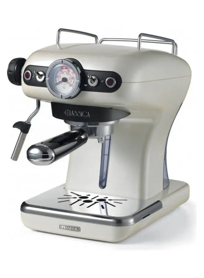 Ariete Classica Pump Espresso Machine 0.9 L 850 W 1389 Pearl White