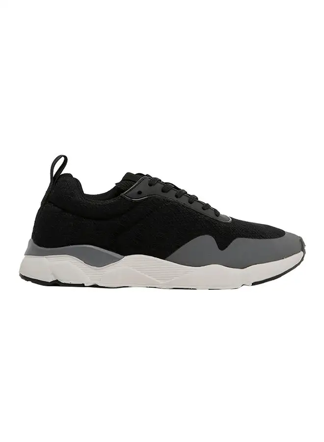 ZAHA Men's Colourblock Sneakers Black