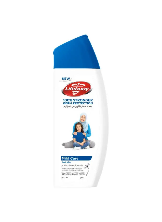 Lifebuoy Antibacterial Body Wash And Shower Gel Mild Care 300ml