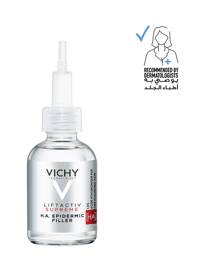 VICHY Liftactiv Supreme Ha Filler Hyaluronic Acid Serum To Reduce Wrinkles Plump And Smooth 30ml