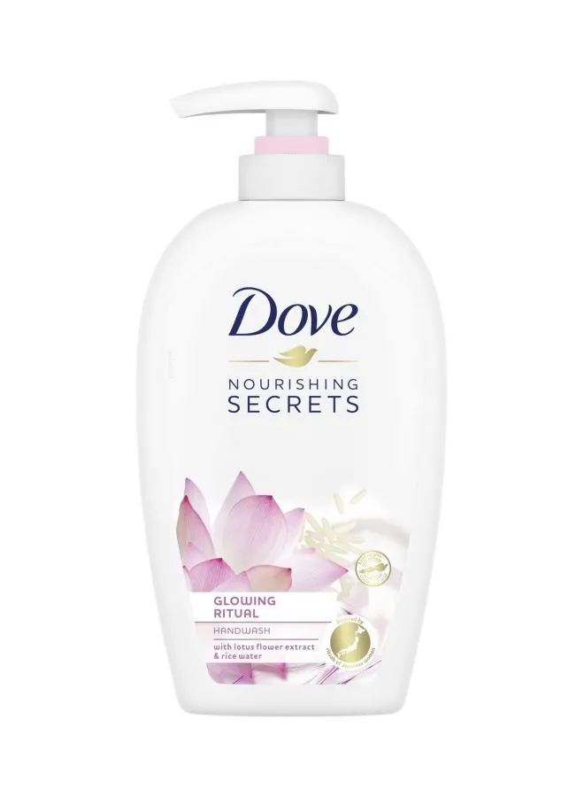 Dove Glowing Ritual Hand Wash With Lotus Flower Extract And Rice Water 500ml