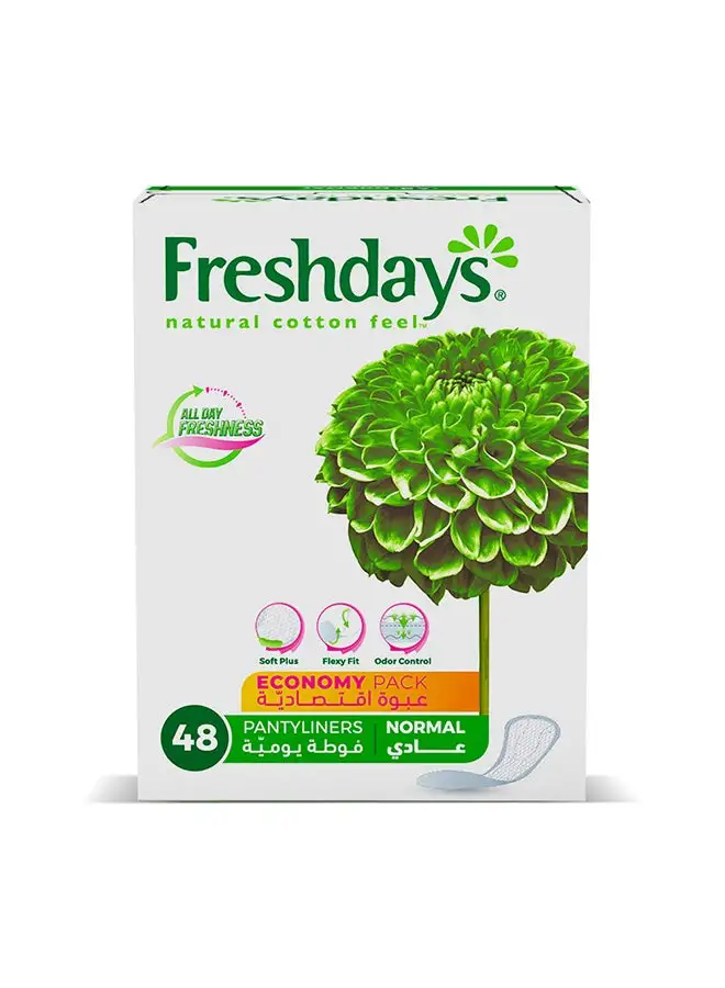 Freshdays Pantyliners Normal 48 Pads