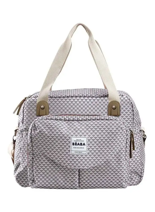 BEABA Geneva II Changing Diaper Bag - Grey 