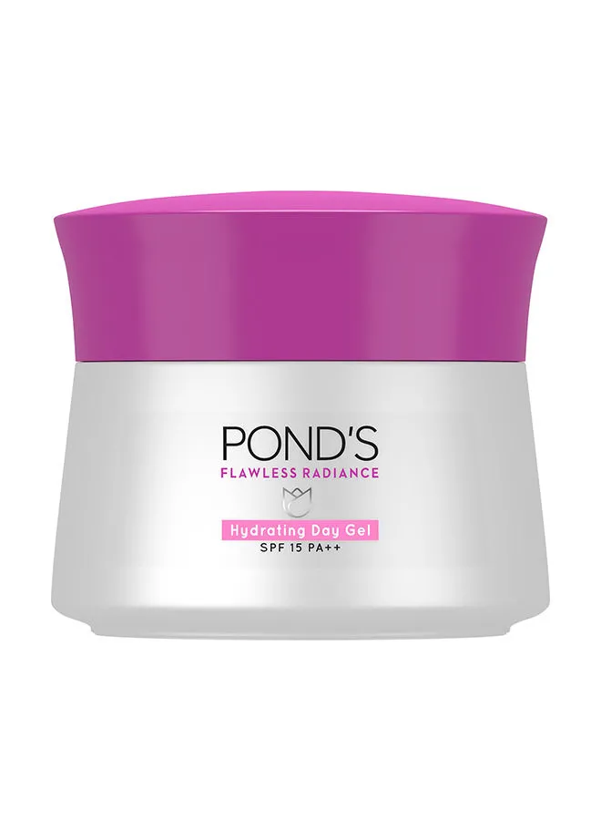 Pond's Flawless Radiance Hydrating Day Gel Cream With Spf 15 And Niacinamide Eventone Glow Fades Dark Marks 50ml