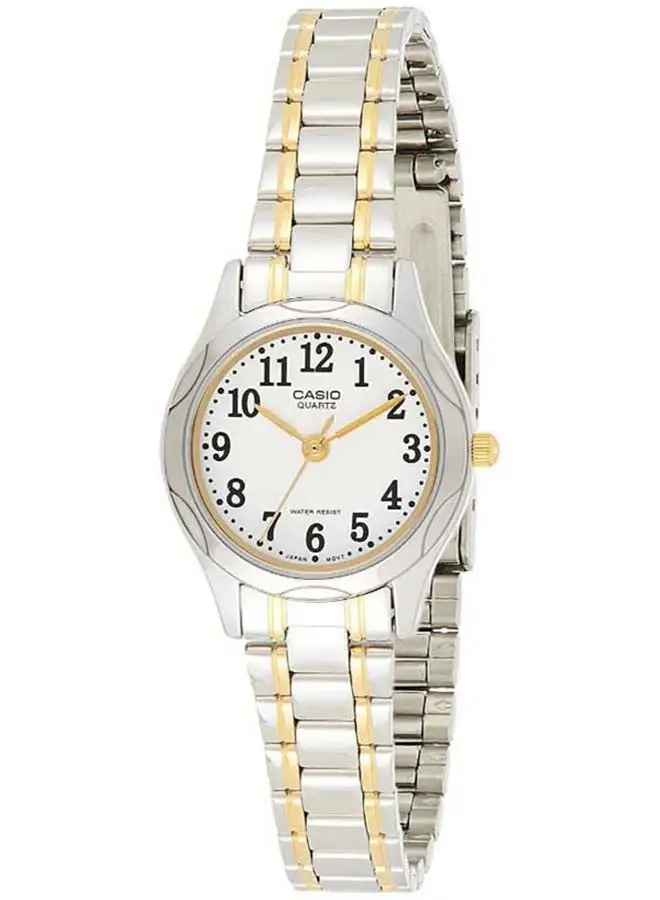 CASIO Women's Stainless Steel Analog Watch LTP-1275SG-7BDF