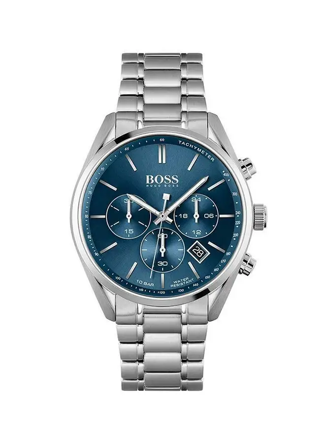 HUGO BOSS Men's Champion Blue Dial Watch