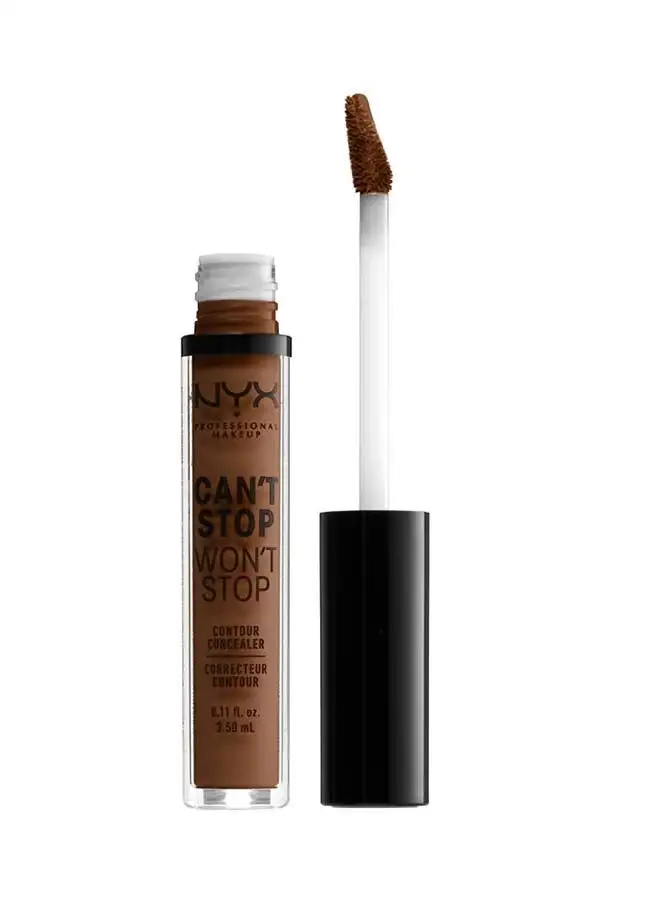 NYX PROFESSIONAL MAKEUP Can't Stop Won't Stop Contour Concealer Mocha 