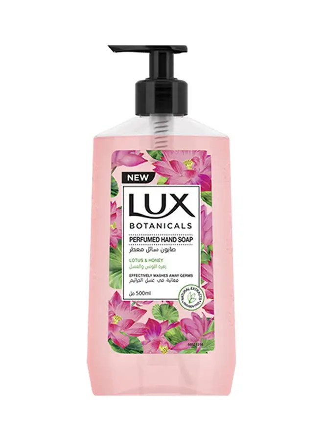 Lux Botanicals Perfumed Hand Wash With Lotus And Honey 500ml