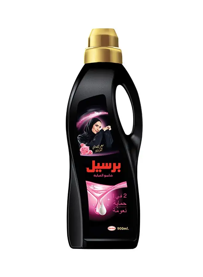 Persil Abaya 2 In 1 Wash Shampoo For Black Colour Protection, Softness And Long-lasting Fragrance, Rose 900ml