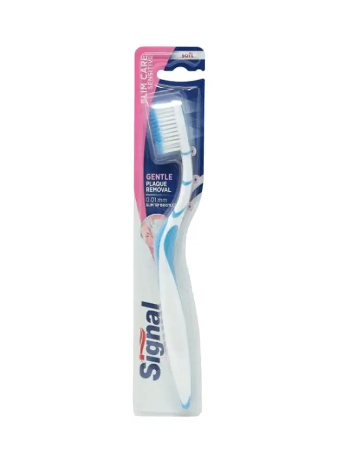 Signal Slim Care Sensitive Toothbrush متعدد الألوان