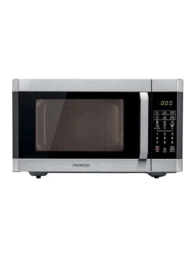 KENWOOD Microwave Oven With Grill, Digital Display, 11 Power Levels, Defrost Function, Auto Menu, 99 Minutes Timer, Clock Function, 42 L 1400 W MWM42.000BK Silver