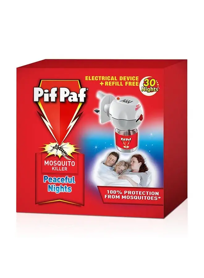 Pif Paf Liquid Mosquito Killer With 30 Nights Refill 25ml