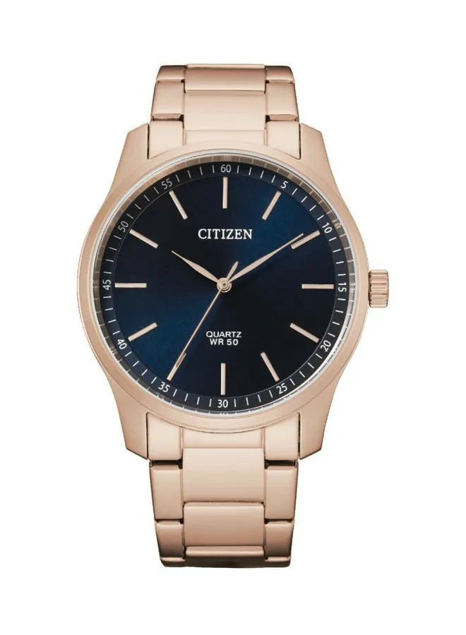 CITIZEN Men's Water Resistant Analog Watch BH5003-51L - 42 mm - Rose Gold