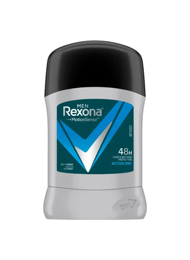 Rexona Men Antiperspirant Deodorant Stick Active Dry 40grams