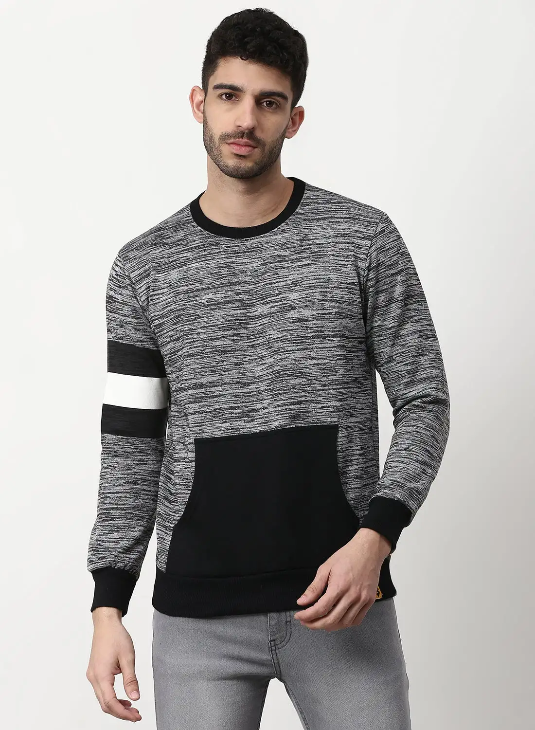 Campus Sutra Casual Pullover Multicolour