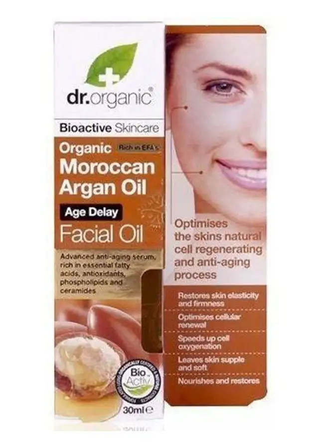 dr.organic Moroccan Argan Oil Facial Oil 30ml