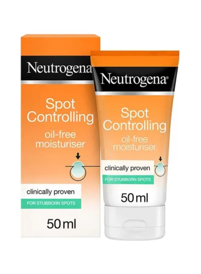 Neutrogena Spot Controlling Oil-Free Moisturiser For Stubborn Spots 50ml