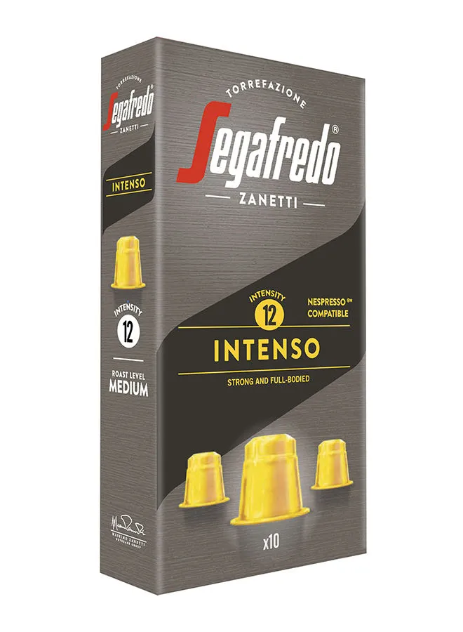 Segafredo Espresso Perte Intenso Coffee Capsules 5.1grams Pack of 10