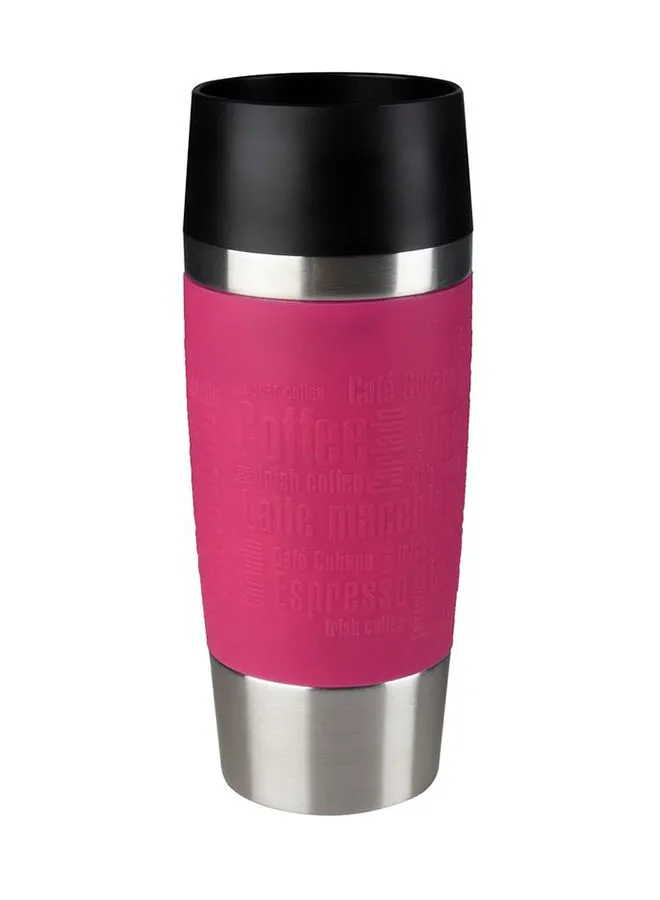 Tefal Travel Mug Pink/Silver/Black