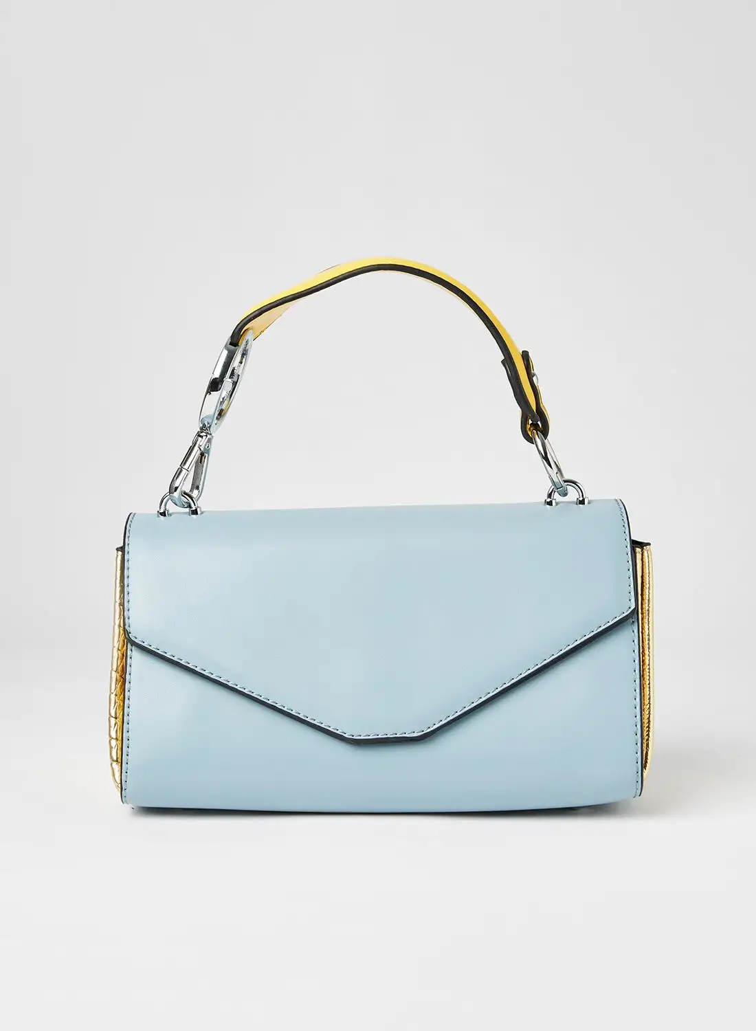 High Streets Contrast Detail Crossbody Bag blue