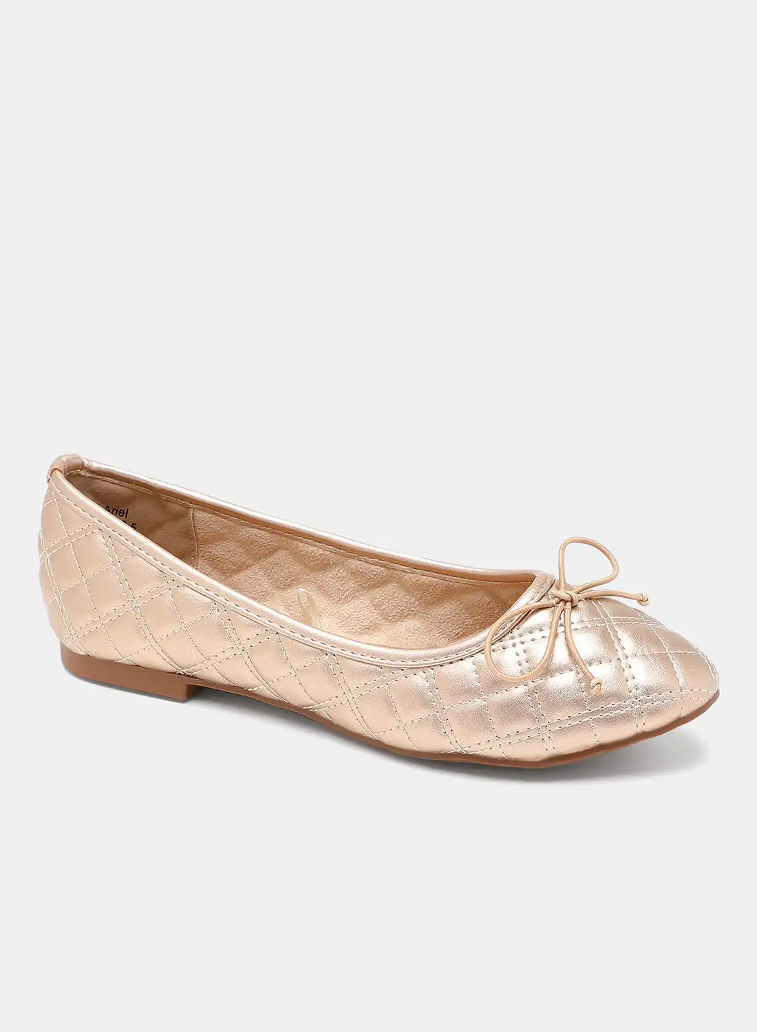 Aila Casual Ballerina Rose Gold