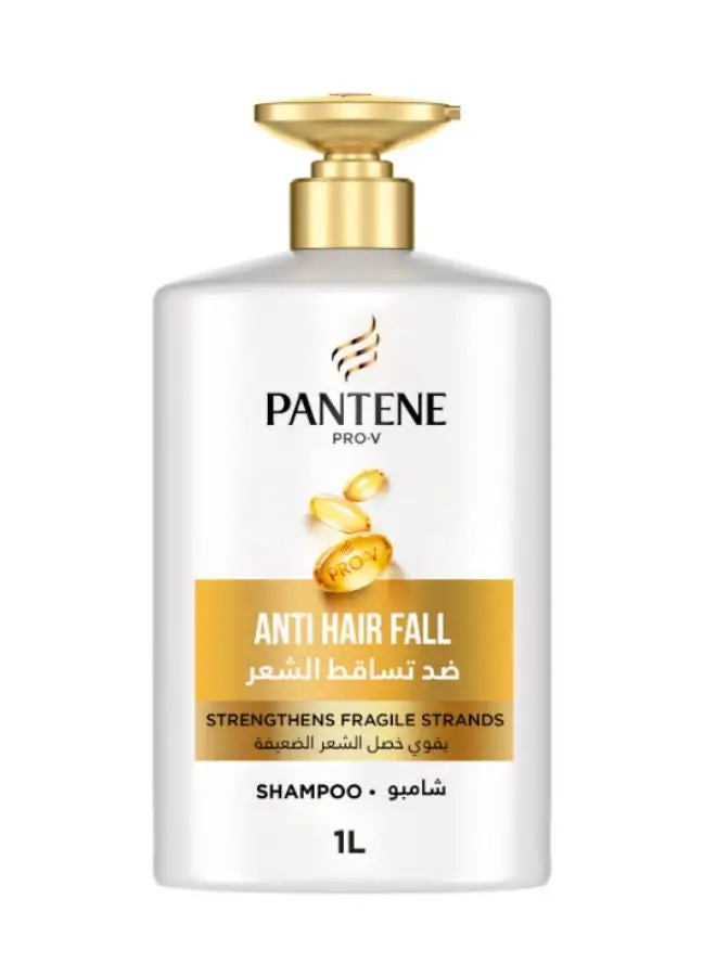 Pantene Pro-V Anti-Hair Fall Shampoo Strengthens Fragile Strands 1000ml