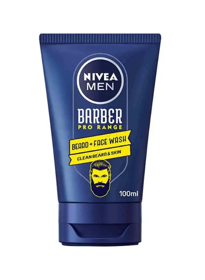 Nivea Men Barber Pro Range Beard And Face Cleansing Wash 100ml