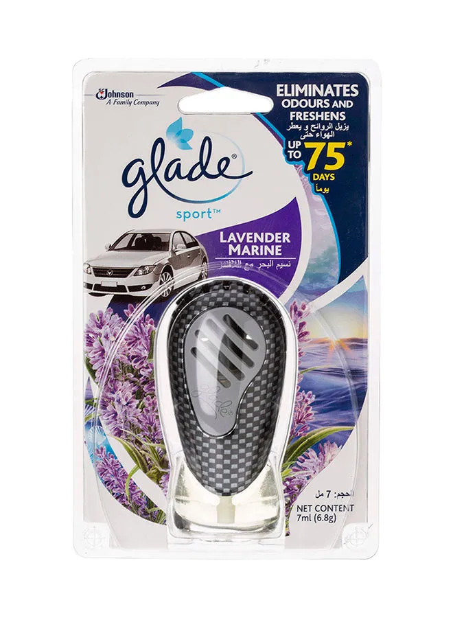 Glade Lavender Marine Car Freshener Multicolour 7ml