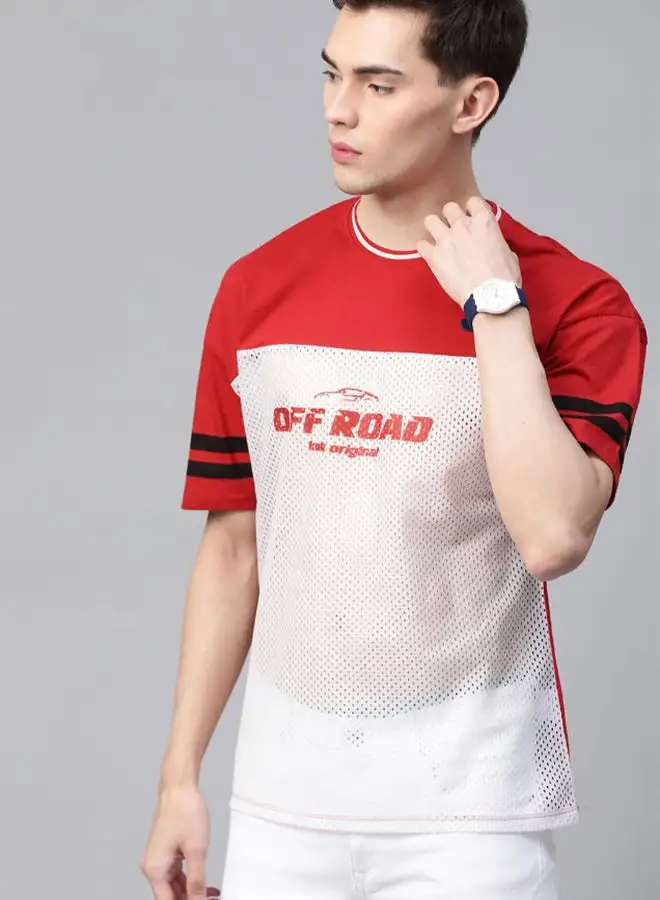 Kook N Keech Casual Comfortable T-Shirt Red