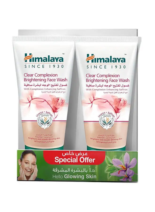 Himalaya Complexion Brightening Face Wash Pack Of 2 150ml